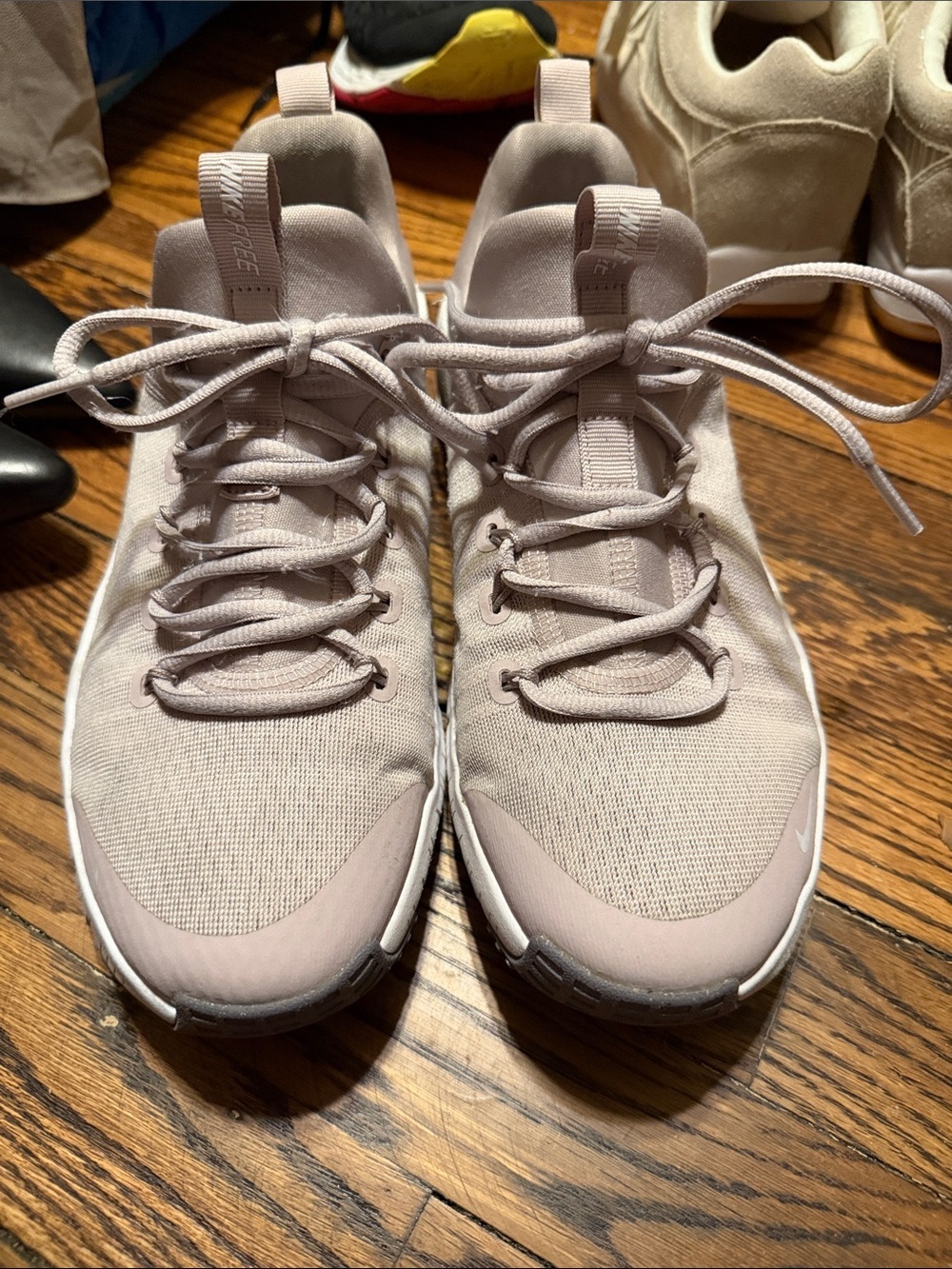 Nike Free RN 5.0 Women’s Running Shoes Light Pink Athletic Sneakers sz 9